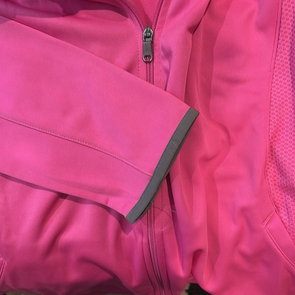 Adidas Women's Vibrant Pink Athletic Jacket - Picture 3 of 5